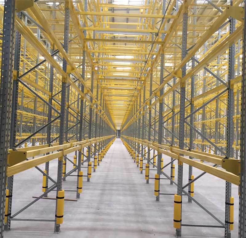 Ezlock pallet racking 50mm pitch